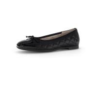 Ballerina GABOR COMFORT "Gabor Comfort Ballerinas Nappaleder", Damen, Gr. 40,5, schwarz, Nappaleder, casual, Schuhe (17245251-40,5) schwarz