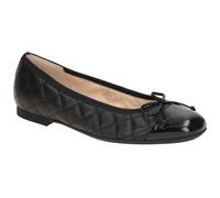 Gabor comfort Ballerina schwarz Nappa gesteppt 62.612.57 - Größe 40.5