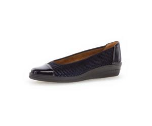 Gabor comfort Ballerinas für Damen, blau, Größe 40 EU / 6,5 UK