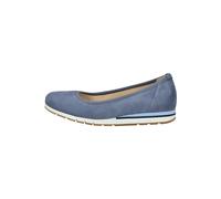 Ballerina GABOR COMFORT "Gabor Comfort Ballerinas Leder", Damen, Gr. 39, blau, Leder, Schuhe Ballerina (23623015-39) blau