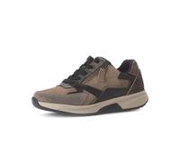 Gabor Damen-Sneaker Comfort 7, bequem bis 25 mm Keil, nut/black/bronce k, Gr.7