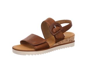 Gabor comfort Bequeme Sandalen für Damen, braun, Größe 42 ½ EU / 8,5 UK