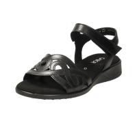 Gabor comfort Bequeme Sandalen für Damen, schwarz, Größe 40 EU / 6,5 UK
