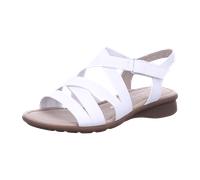 Gabor comfort Bequeme Sandalen für Damen, weiß, Größe 38 EU / 5 UK