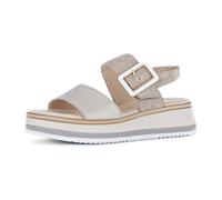 Gabor comfort Sandalen für Damen, beige, Gr. 40 ½ EU / 7 UK