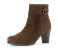 Gabor Damen Ankle Boots, Frauen Stiefeletten,uebergangsschuhe,uebergangsstiefel,knöchelhoch,reißverschluss,Cacao (Micro/Uni),38.5 EU / 5.5 UK