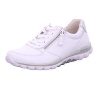 Gabor Damen Low-Top Sneaker, Frauen Halbschuhe,schnürschuhe,schnürer,Ugly Sneaker,Chunky Sneaker,dad Shoes,Weiss/Silber,37 EU / 4 UK