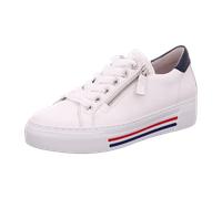 Gabor comfort Comfort Basic 46.465.50 weis/paz(w/bl/rot) Elegante Schnürer FS 2020 für Damen, weiß, Größe 41 EU / 7,5 UK