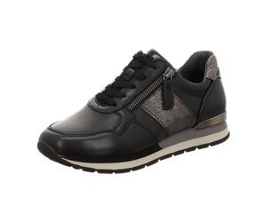 Gabor comfort Comfort Basic 76.364.57 schwarz kombi (Y) Elegante Schnürer HW 21/22 für Damen, schwarz, Größe 42 EU / 8 UK