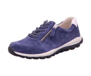 Gabor comfort - Dreamvelour/Chevron blau - Gr. - 5