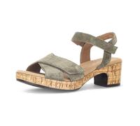 Gabor comfort Dreamvelour für Damen, grün, Größe 42 EU