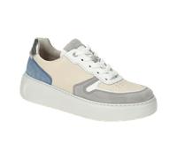 Gabor Comfort Florenz Plateau Sneakers grau multi 66.485.54 für Damen, grau, Größe 37 ½ EU / 4,5 UK