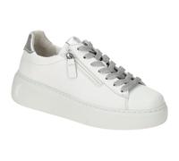 Gabor Comfort Florenz Plateau Sneakers weiß silber 66.488.51 für Damen, weiß, Gr. 38 ½ EU / 5,5 UK