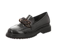 Gabor Schuhe Slipper schwarz Lack H-Weite 52.554.97 - Größe 37.5