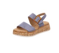 Plateausandaletten GABOR "Plateau Sandale", Damen, Gr. 35, blau, Schuhe (75147430-35) blau