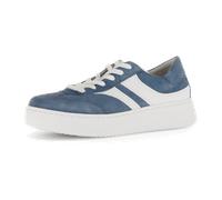 Sneaker GABOR "Sneaker low", Damen, Gr. 40, blau, Schuhe Sneaker (47070317-40) blau