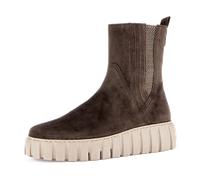 Gabor Damen Chelsea Boots, Frauen Stiefeletten,Moderate Mehrweite (G),Stiefel,Bootee,Booties,halbstiefel,ENGL.Brown (Micro),38.5 EU / 5.5 UK
