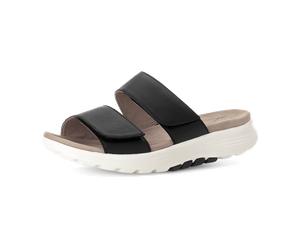 Gabor comfort Gabor RollingSoft Pantolette schwarz 66.811.57 für Damen, schwarz, Größe 36 EU / 3,5 UK