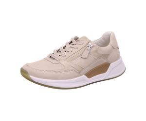 Gabor comfort Gabor RollingSoft Schuhe grau puder Nubuck 66.958.31 für Damen, gold, Größe 44 EU / 9,5 UK