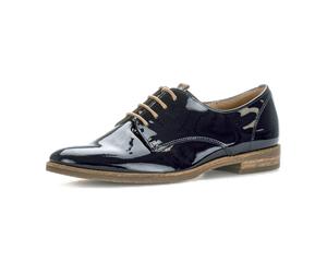 Gabor comfort Gabor Schuhe dunkelblau Lack 02.065.96 für Damen, blau, Größe 35 ½ EU / 3 UK