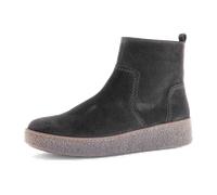 Gabor comfort Gabor Stiefelette grün oliv Velour H-Weite 72.830.33 für Damen, grün, Größe 37 EU / 4 UK