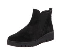 Gabor comfort Gabor Stiefelette schwarz Velour H-Weite 32.051.47 für Damen, schwarz, Größe 35 ½ EU / 3 UK