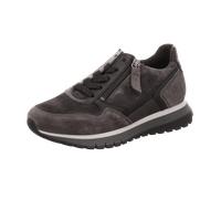 Gabor Sneaker Kapsel-koll Damen Low-Top, Wechselfußbett, Mehrweite H, Plateausohle, Grau, Gr. 38