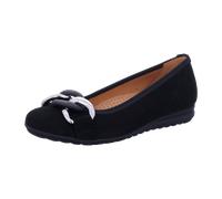 Gabor Ballerinas Comfort Damen Klassisch Schwarz Moderate Mehrweite (G) Gr. 37,5/38/38,5/39/40,5
