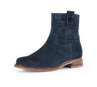 Gabor Damen Chelsea Boots 72.790.46 dunkelblau Velour bequeme Stiefelette Gr. 37,5