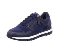 Gabor comfort Komfort Schnürhalbschuh extra weit für Damen, blau, Größe 41 EU / 7,5 UK