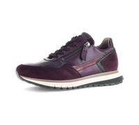 Gabor comfort Leder Sneaker für Damen, rot, Größe 41 EU / 7,5 UK