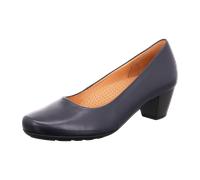 Pumps GABOR "Eleganter Pumps Glattleder", Damen, Gr. 42,5, blau, Schuhe Pumps (74236750-42,5) blau