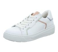 Gabor Damen Low-Top Sneaker, Frauen Halbschuhe,Best Fitting,schnürer,Business,Freizeit,straßenschuhe,Sportschuhe,Weiss/Pastell,41 EU / 7.5 UK