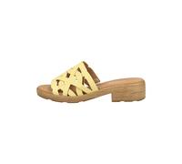 Gabor Comfort Pantoletten Leder Gelb - 43
