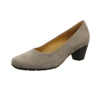 Gabor Damen Klassische Pumps, Frauen Absatzschuhe,Leichte Mehrweite (G),büro,office,elegant,fumo,39 EU / 6 UK