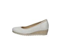 Gabor Comfort Pumps Leder Weiß Kombi - 41