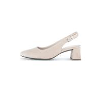 Gabor Comfort Pumps Veloursleder Hellbeige - 40