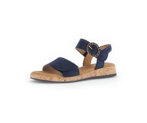 Gabor Comfort Riemchensandalen für Damen, blau, Größe 35 ½ EU / 3 UK