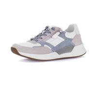 Sneaker GABOR "Sneaker low Materialmix Leder", Damen, Gr. 38,5, multicolour, Schuhe Sneaker (37142715-38,5) multicolour