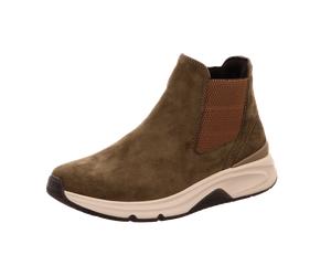 Gabor comfort rollingsoft 76.881.33 oliv (Micro) Schnürstiefeletten HW 21/22 für Damen, oliv, Größe 38 EU / 5 UK