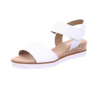 Gabor comfort Sandale für Damen, weiß, Größe 37 ½ EU / 4,5 UK