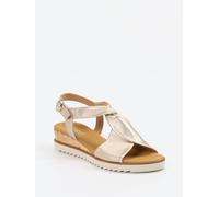 Gabor Comfort Sandale in beige in Größe: 36 für Damen Weite: G