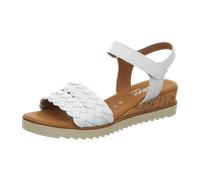 Gabor comfort Sandale weiß Nappa geflochten 62.759.50 für Damen, weiß, Größe 38 EU / 5 UK