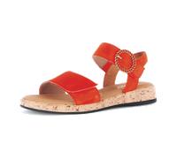 Gabor Damen Riemchensandalen, Frauen Sandalen,sandaletten,sommersandalen,bequem,flach,sommerschuhe,strandschuhe,pumpk(brma/S.Kork),39 EU / 6 UK