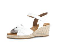 Gabor Damen Riemchensandalen, Frauen Sandalen,freizeitschuhe,offene schuhe,strandschuhe,sandaletten,sommersandalen,weiss (Jute),36 EU / 3.5 UK