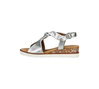 Gabor Comfort Sandalen Glattleder Silber - 40