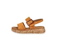 Plateausandaletten GABOR "Plateau Sandale", Damen, Gr. 37,5, orange, Schuhe (34849014-37,5) orange
