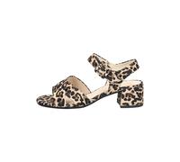 Gabor Comfort Sandalen Veloursleder Leopard - 38,5