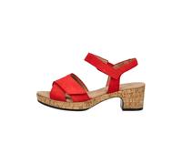 Gabor Damen Plateausandalen, Frauen Sandalen,fersen-Riemen,gefuettert,gesundheits-Schuhe,komfortable,Kunst-Stoff,fire (S.Kork),39 EU / 6 UK