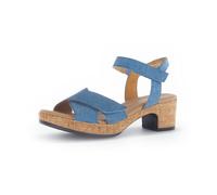 Gabor comfort Sandalette für Damen, blau, Größe 40 EU